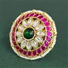 Antique Adjustable Ring With Gold Plating