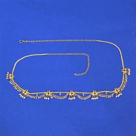 Antique Moti Belt With Gold Plating