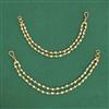 Antique Moti Ear Chain With Gold Plating