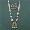 Antique Bandhai Pendant Set With Mehndi Plating