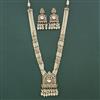 Antique Bandhai Pendant Set With Mehndi Plating