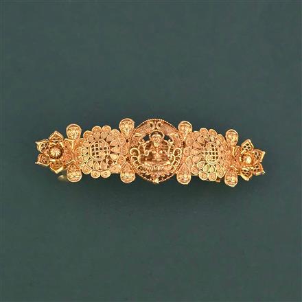 Antique Classic Hair Clip With Gold Plating