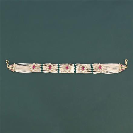 Antique Moti Shishful With Gold Plating