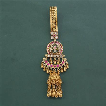 Antique Moti Jhuda With Gold Plating