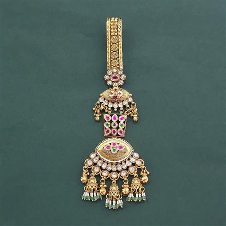 Antique Moti Jhuda With Gold Plating