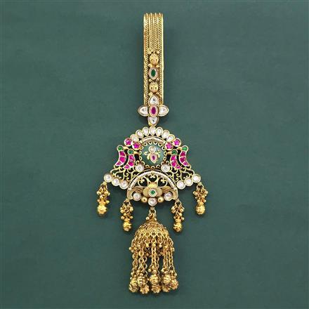 Antique Moti Jhuda With Gold Plating