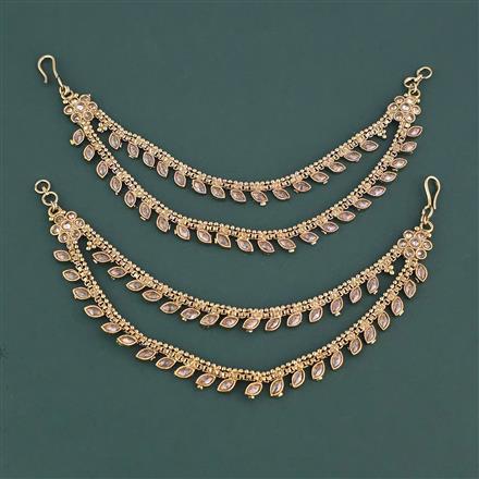 Antique Classic Ear Chain With Mehndi Plating