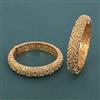 Antique Openable Bangles With Gold Plating