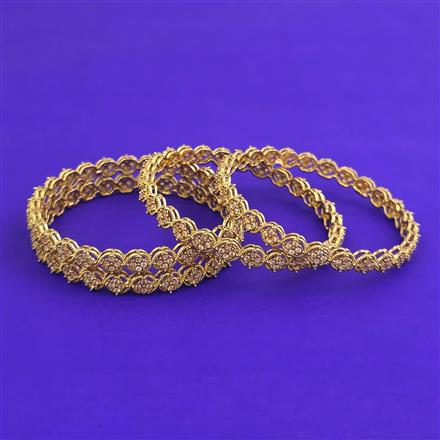Antique Classic Bangles With Gold Plating