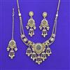 Antique Moti Necklace With Gold Plating