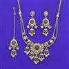 Antique Moti Necklace With Gold Plating