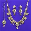 Antique Moti Necklace With Gold Plating