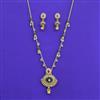 Antique Moti Pendant Set With Gold Plating