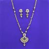 Antique Moti Pendant Set With Gold Plating