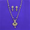 Antique Moti Pendant Set With Gold Plating