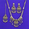 Antique Moti Necklace With Gold Plating