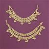 Antique Moti Ear Chain With Gold Plating