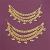 Antique Moti Ear Chain With Gold Plating