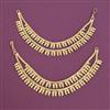 Antique Plain Gold Ear Chain With Gold Plating