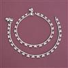 Antique Classic Payal With Rhodium Plating