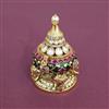 Antique Classic Sindoor Box With Gold Plating