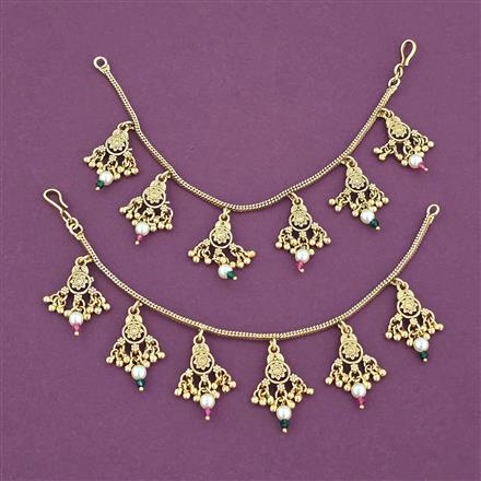 Antique Classic Ear Chain With Gold Plating