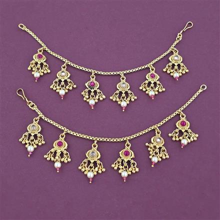 Antique Classic Ear Chain With Gold Plating