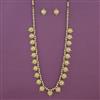 Antique Long Necklace With Gold Plating