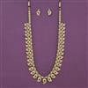 Antique Long Necklace With Gold Plating