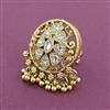 Antique Adjustable Ring With Gold Plating