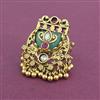 Antique Adjustable Ring With Gold Plating