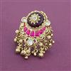 Antique Adjustable Ring With Gold Plating