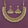 Antique Moti Necklace With Gold Plating
