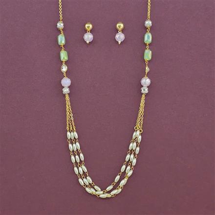 Antique Moti Mala With Gold Plating