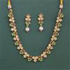 Antique Classic Necklace With Matte Gold Plating