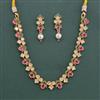 Antique Classic Necklace With Matte Gold Plating