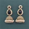 Antique Moti Earring With Mehndi Plating