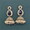 Antique Moti Earring With Mehndi Plating