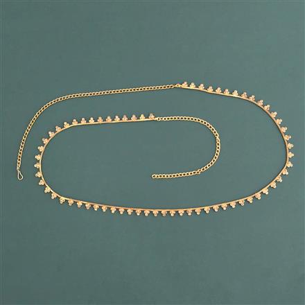 Antique Classic Belt With Rhodium Plating