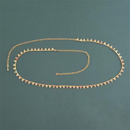 Antique Classic Belt With Rhodium Plating