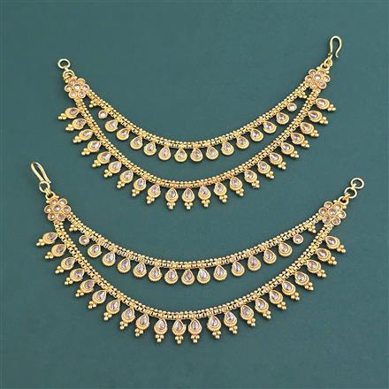 Antique Classic Ear Chain With Gold Plating