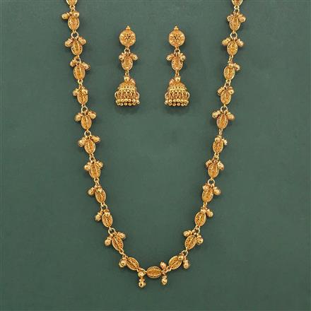 Antique Classic Mala Necklace With Gold Plating
