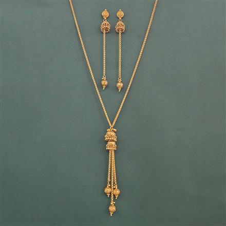 Antique Classic Mala Necklace With Gold Plating