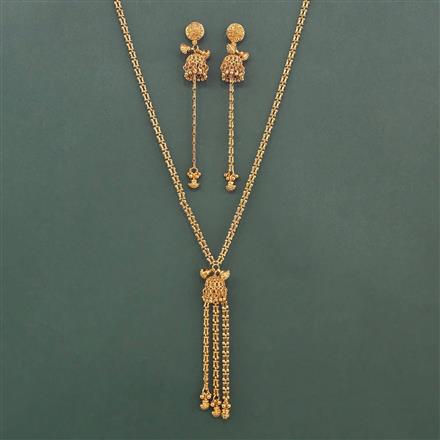 Antique Classic Mala Necklace With Gold Plating