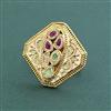 Antique Adjustable Ring With Gold Plating