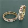 Antique Classic Bangles With Mehndi Plating