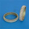 Antique Classic Bangles With Mehndi Plating