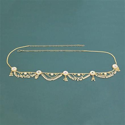 Antique Moti Belt With Gold Plating