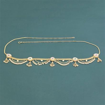 Antique Moti Belt With Gold Plating