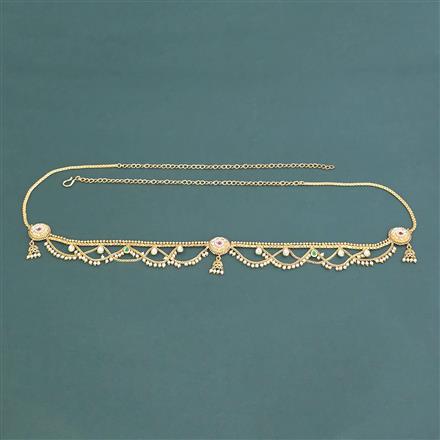 Antique Moti Belt With Gold Plating
